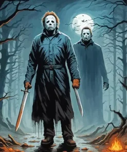 Creepy michael myers Diamond Paints