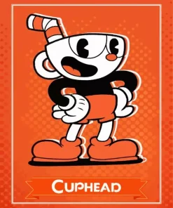 Cuphead The Cuphead Show Diamond Painting