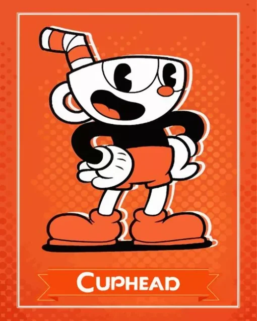 Cuphead The Cuphead Show Diamond Painting