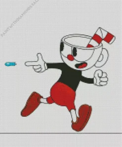 Cuphead In The Cuphead Show Diamond Painting