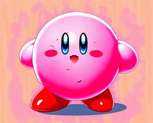 Cute kirby Diamond Paints