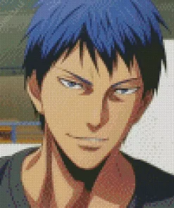 Daiki Aomine Kurokos Basketball Diamond Painting