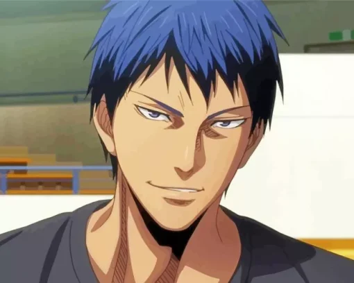 Daiki Aomine Kurokos Basketball Diamond Painting