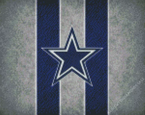 Dallas Cowboys Flag Diamond Painting