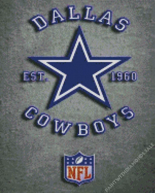 Dallas Cowboys American Football Diamond Painting