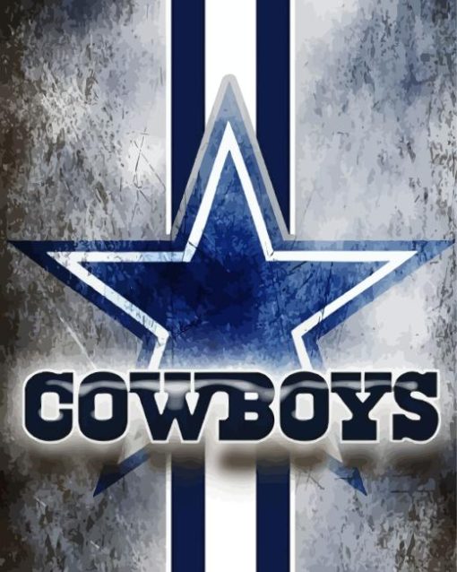 Dallas Cowboys Logo Diamond Painting