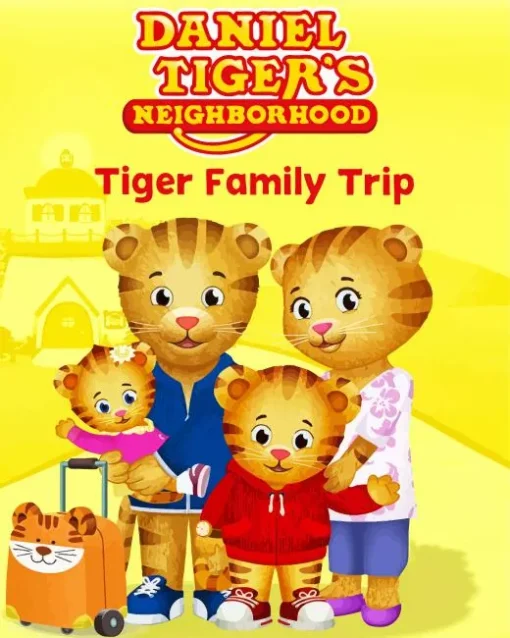 Daniel Tigers Neighborhood Cartoon Diamond Painting