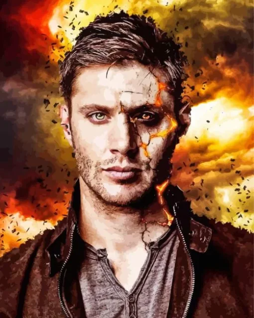 Dean Winchester Supernatural Diamond Paints