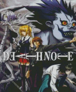 Death Note Poster Diamond Painting