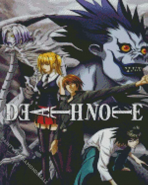 Death Note Poster Diamond Painting