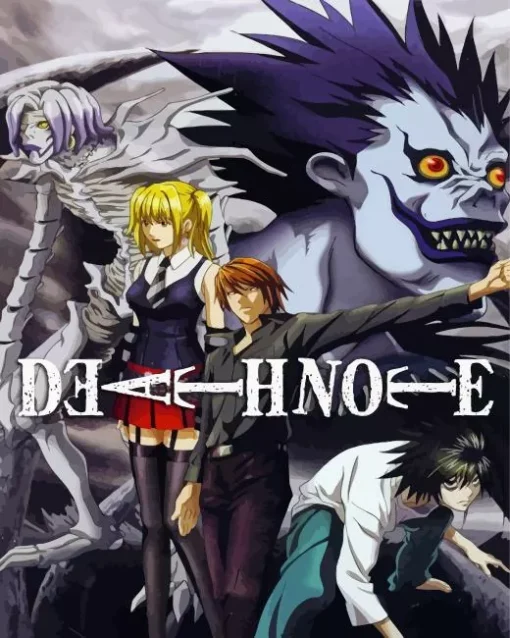 Death Note Poster Diamond Painting