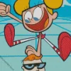 Dee Dee Dexters Laboratory Diamond Painting