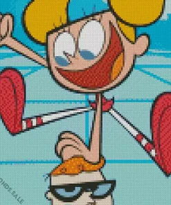 Dee Dee Dexters Laboratory Diamond Painting