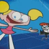 Dee Dee Dexters Laboratory Character Diamond Painting