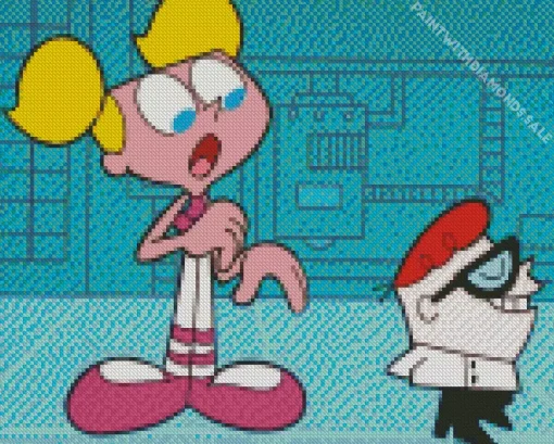 Dee Dee In Dexters Laboratory Diamond Painting