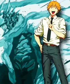 Denji Chainsaw Man Diamond Painting