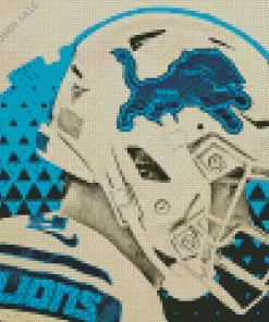 Detroit Lions American Football Diamond Painting