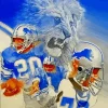 Detroit Lions Art Diamond Painting