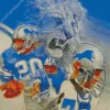 Detroit Lions Art Diamond Painting