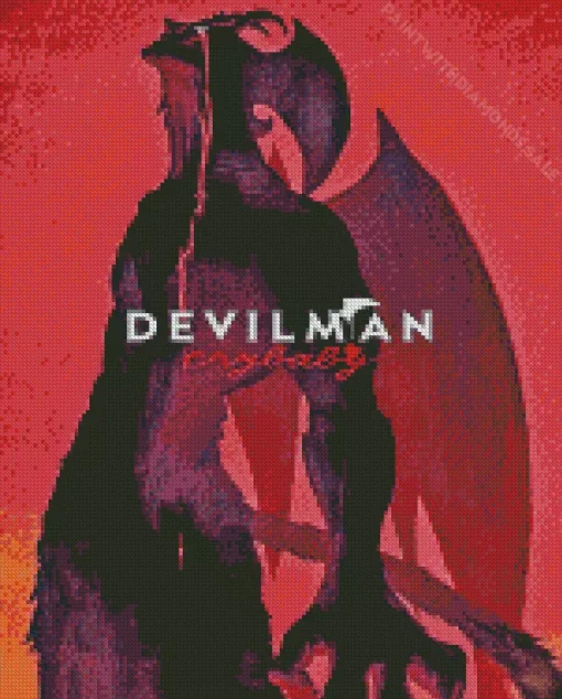 Devilman Crybaby Diamond Painting