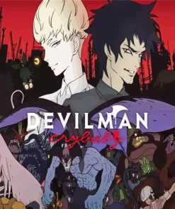 Devilman Crybaby Anime Diamond Painting