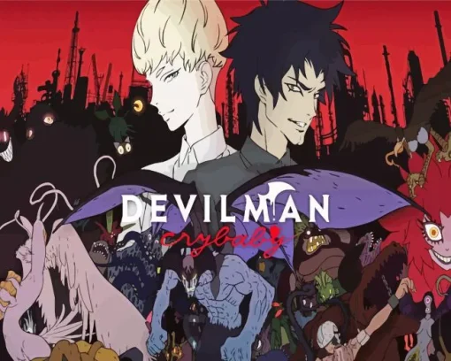 Devilman Crybaby Anime Diamond Painting