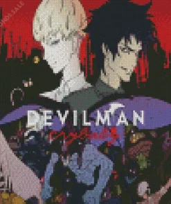 Devilman Crybaby Anime Diamond Painting