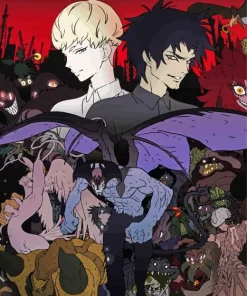 Devilman Crybaby Characters Diamond Painting