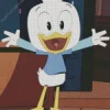 Dewey Duck Character Diamond Painting