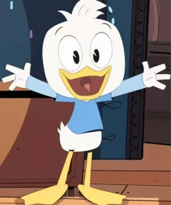 Dewey Duck Character Diamond Painting