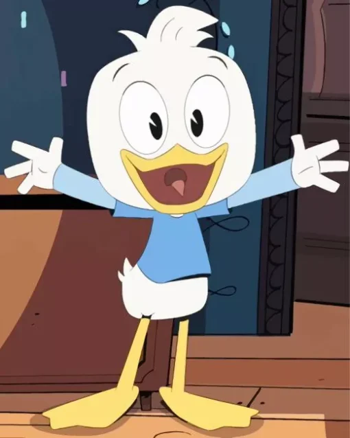 Dewey Duck Character Diamond Painting