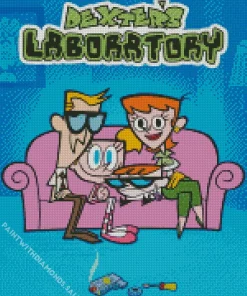 Dexters Laboratory Animation Diamond Painting