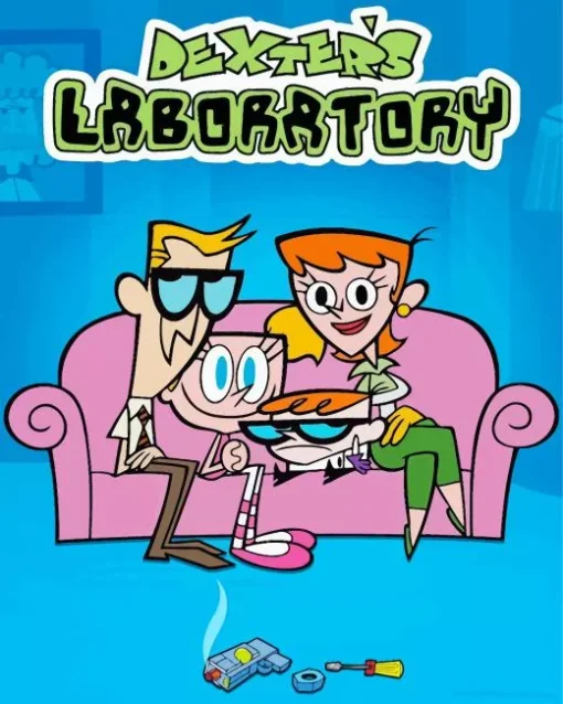 Dexters Laboratory Animation Diamond Painting