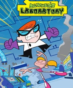 Dexters Laboratory Cartoon Diamond Painting