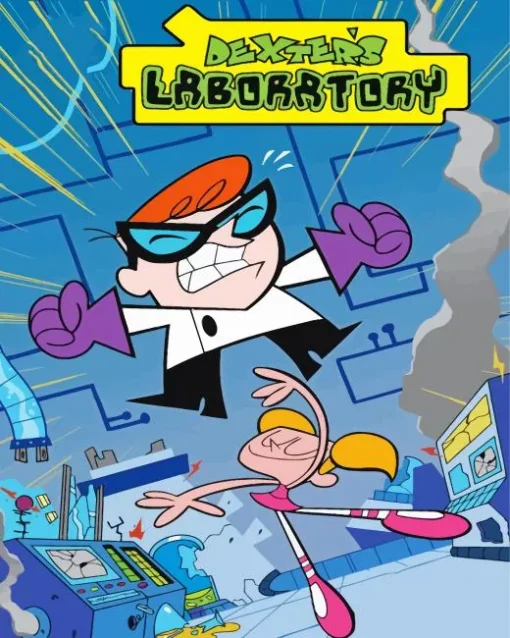 Dexters Laboratory Cartoon Diamond Painting