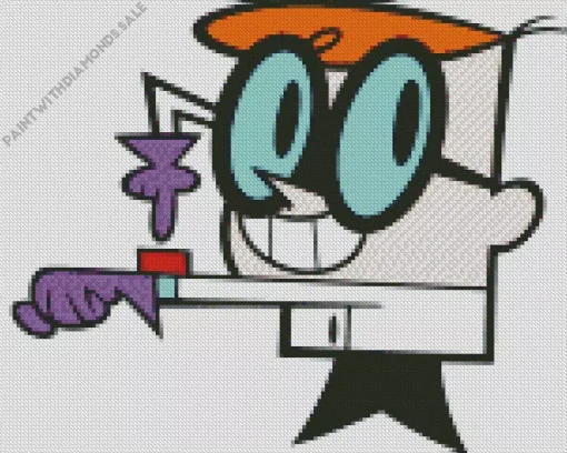 Dexters Laboratory Character Diamond Painting