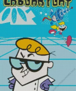 Dexters Laboratory Poster Diamond Painting