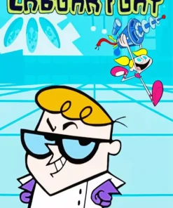 Dexters Laboratory Poster Diamond Painting