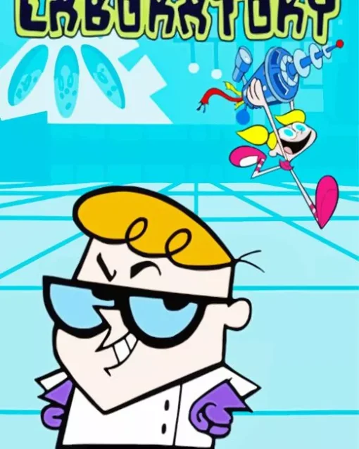 Dexters Laboratory Poster Diamond Painting