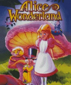 Disney Alice In Wonderland Diamond Dotz