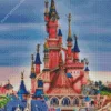 Disney Castle Paris Diamond Painting