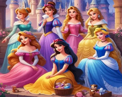 Disney Princesses Diamond Paintings