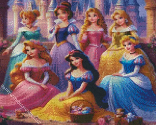 Disney Princesses Diamond Paints