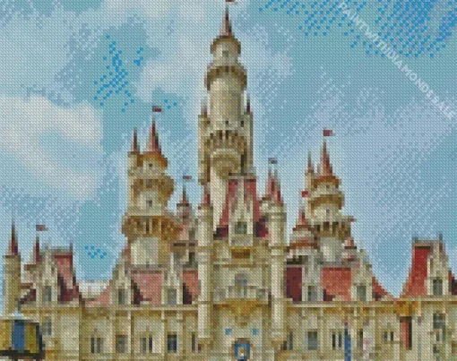 Disney Shrek Castle Diamond Painting