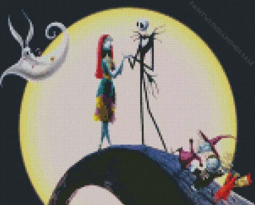 Disney The nightmare before christmas Diamond Dotz