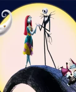 Disney The nightmare before christmas Diamond With Numbers