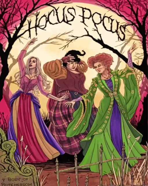 Disney hocus pocus Diamond By Numbers