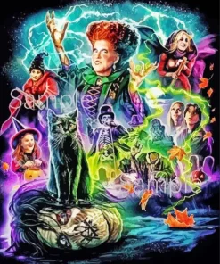 Disney hocus pocus movie Diamond By Numbers