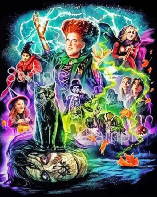 Disney hocus pocus movie Diamond By Numbers