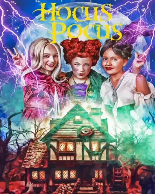 Disney hocus pocus movie Diamond By Numbers